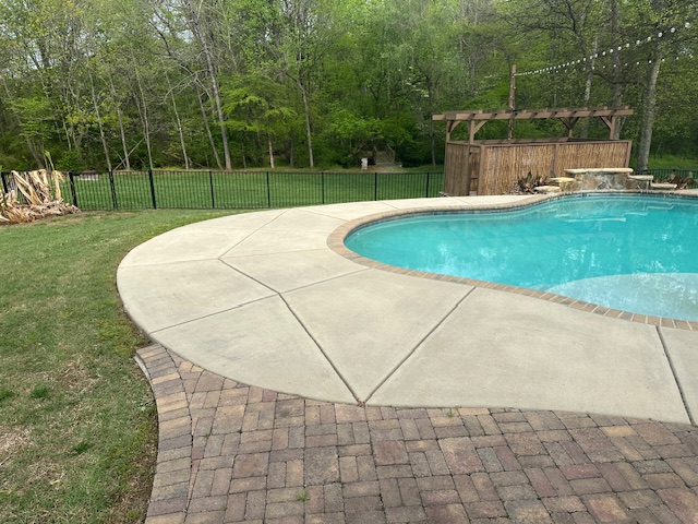 Clontz Resurface - Before 2